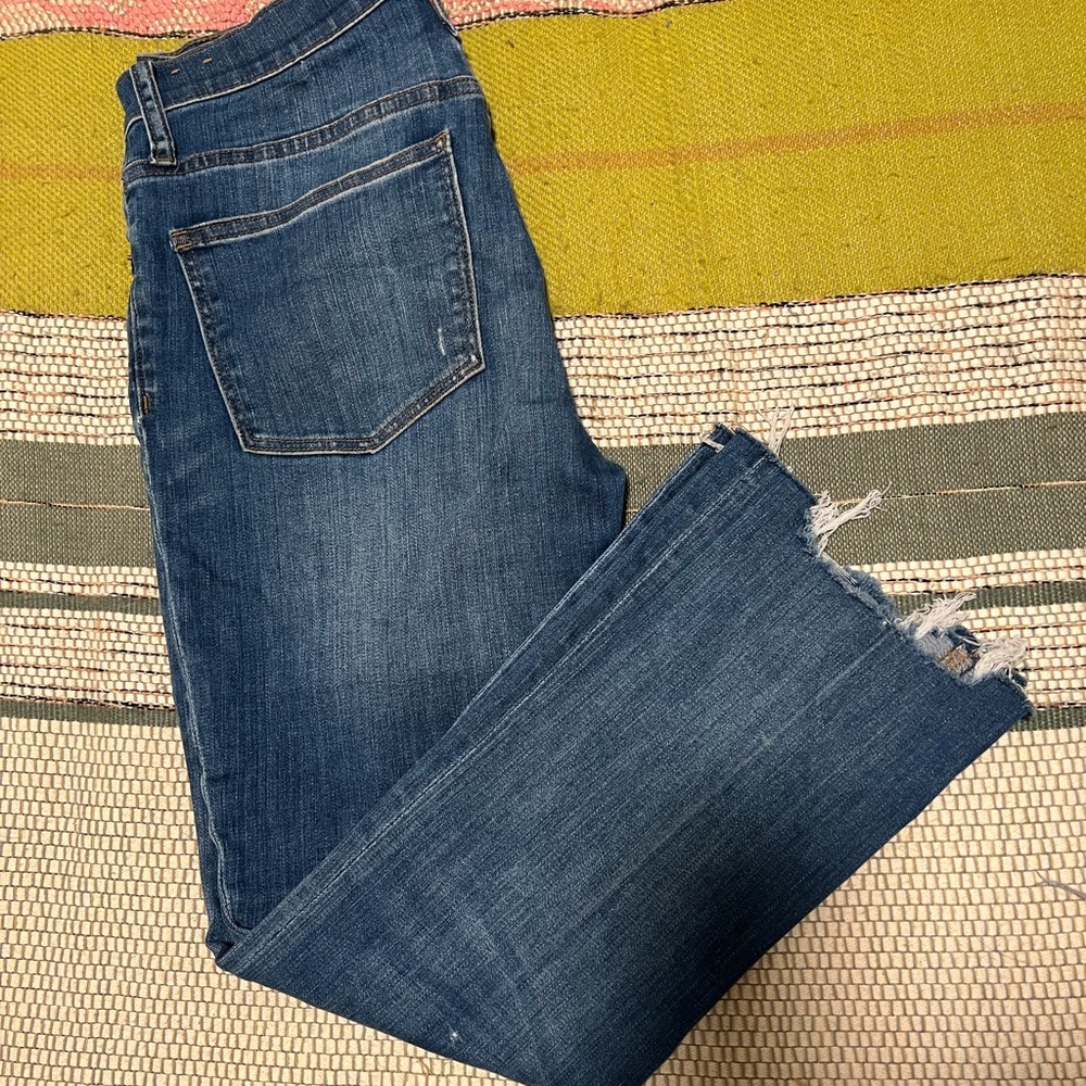 Madewell Cali Demi-boot ankle crop jeans